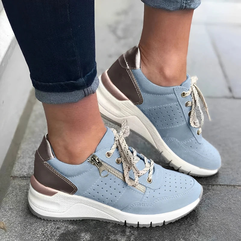 Chaussures Confort Orthopédiques à Zip Latéral