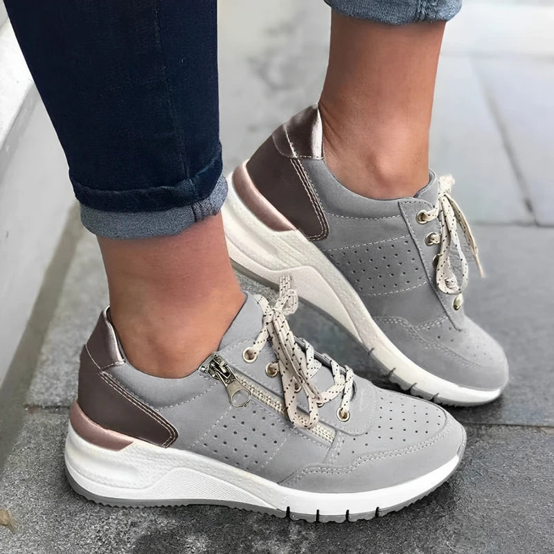 Chaussures Confort Orthopédiques à Zip Latéral