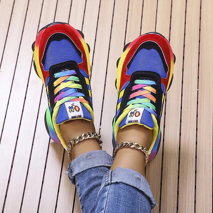 Isolina | Baskets Colorées Confortables