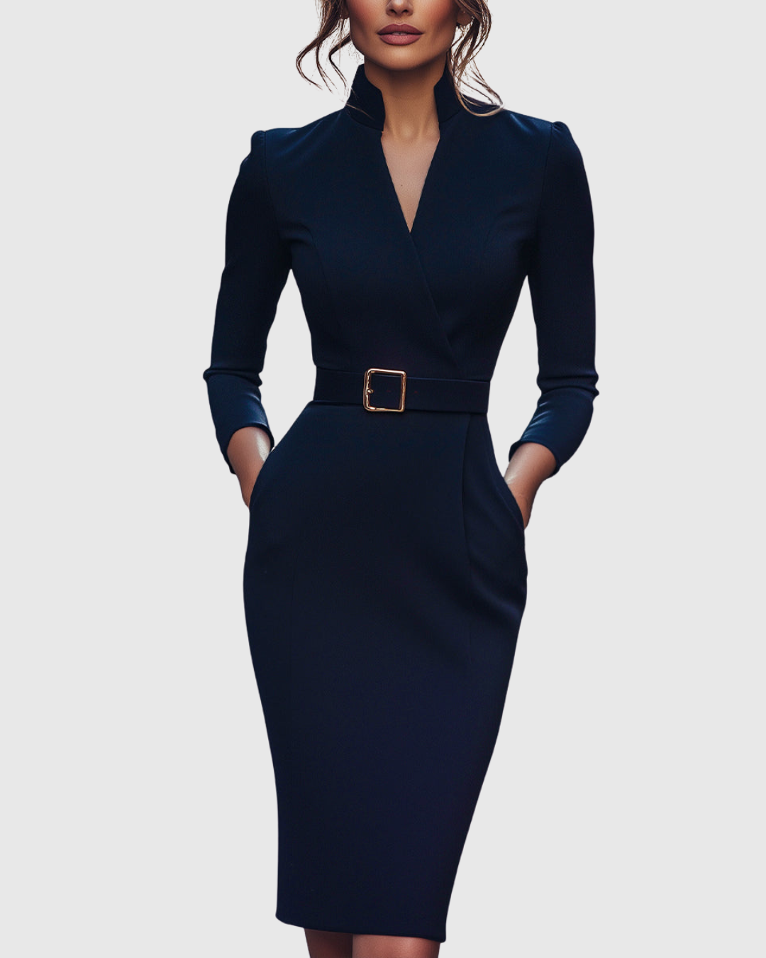 Claribel | Women's Refined Midi Dress