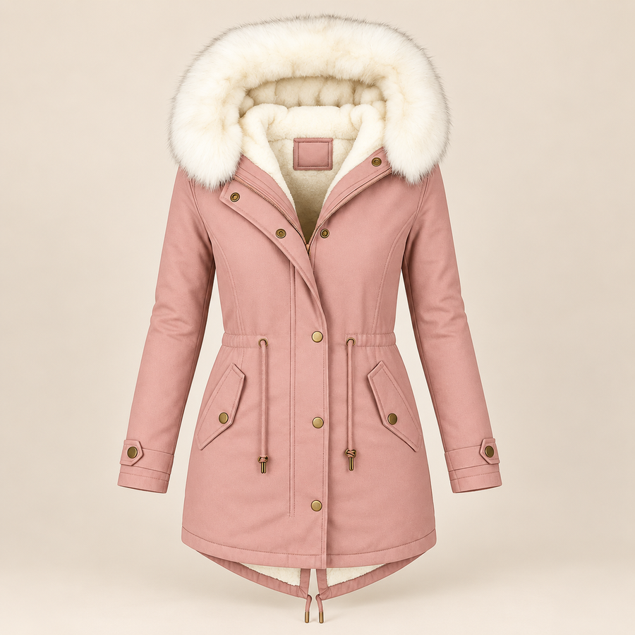 Albane | Parka Longue d'Hiver Élégante