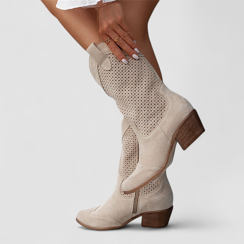 Élise | Bottines western orthopédiques