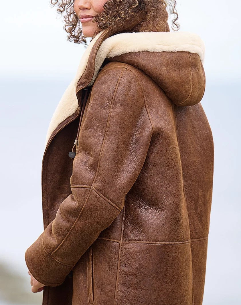 Odile - Manteau hiver vintage femme