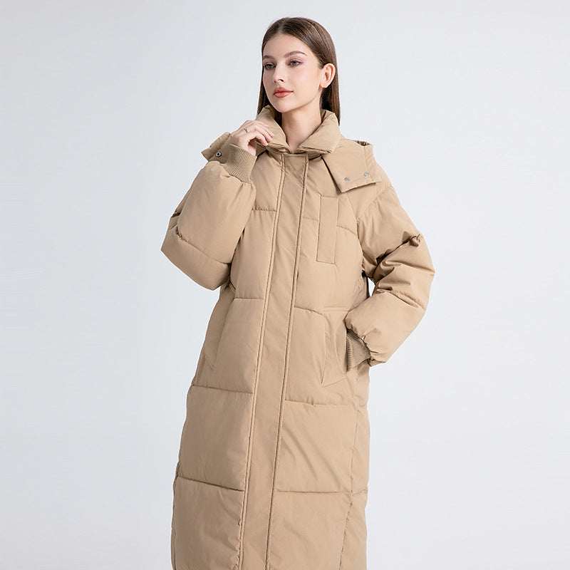 Clarisse™ — Manteau long matelassé élégant hivernal