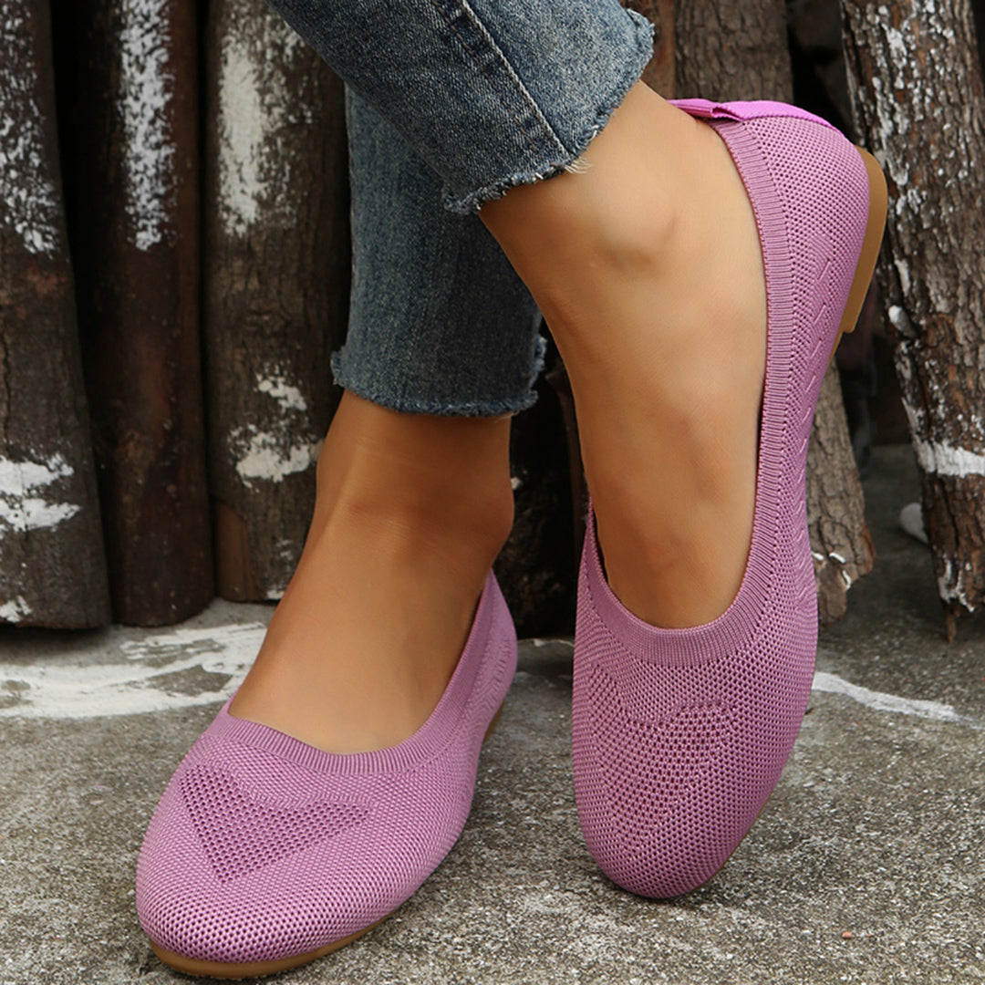 Ballerines Souples en Maille Brigitte