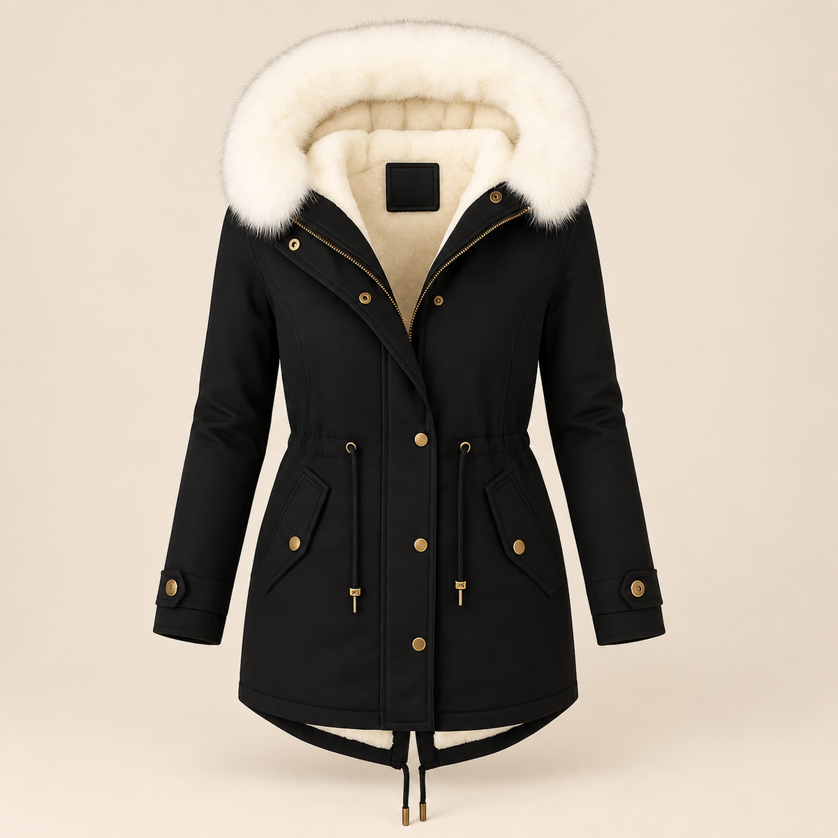 Albane | Parka Longue d'Hiver Élégante