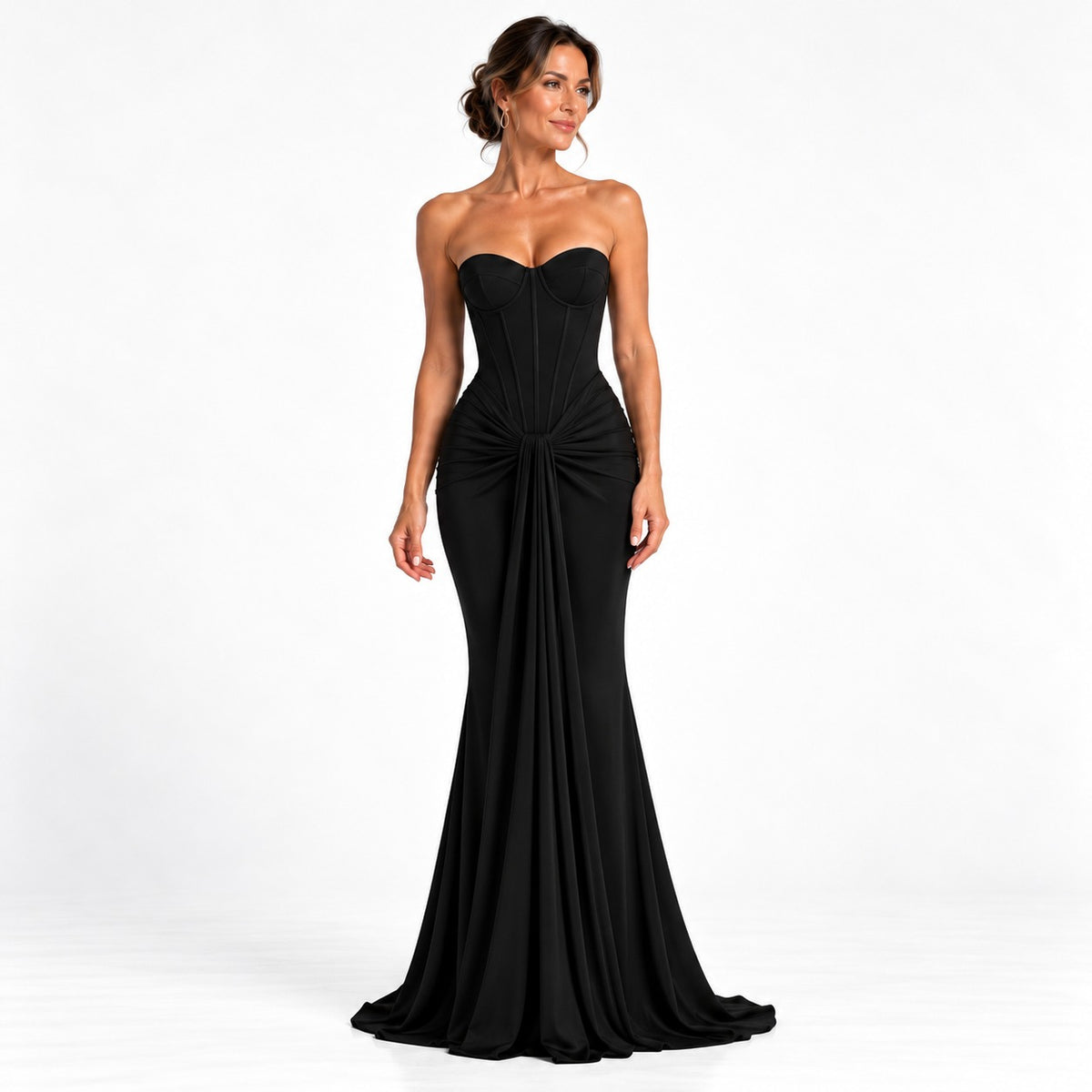 Jocelyn | Robe Longue Bustier Corset