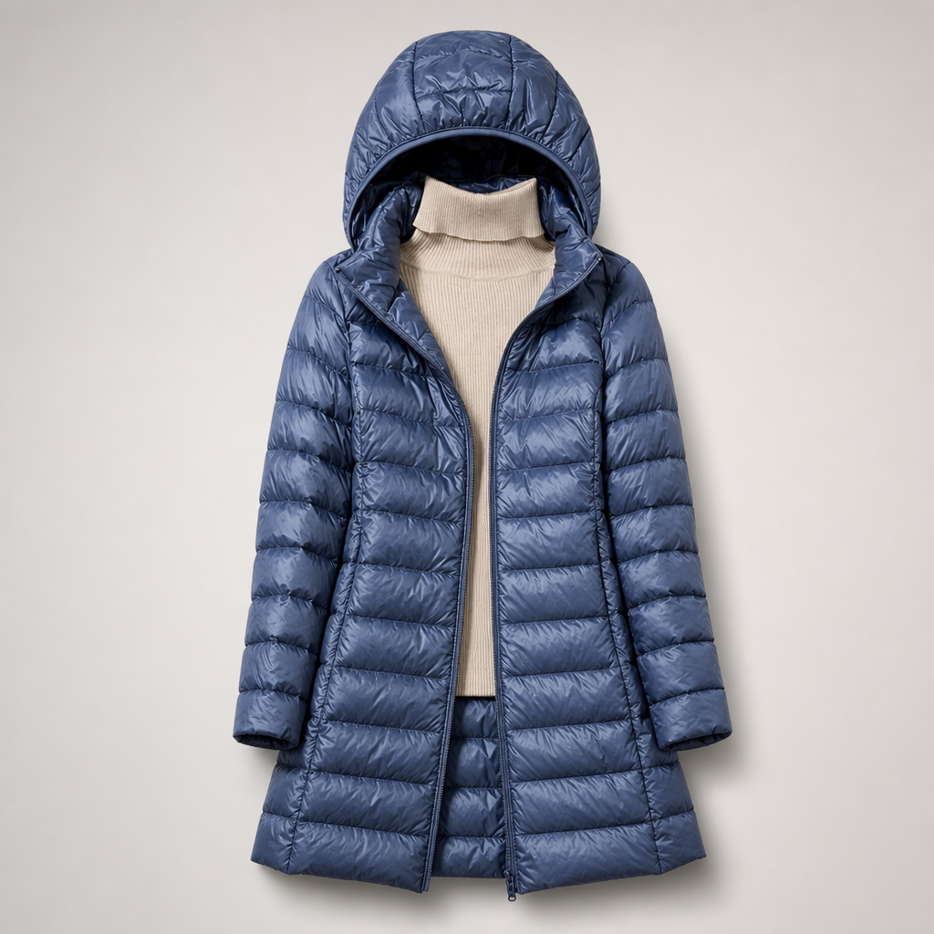 Feathra | Veste légère à capuche amovible