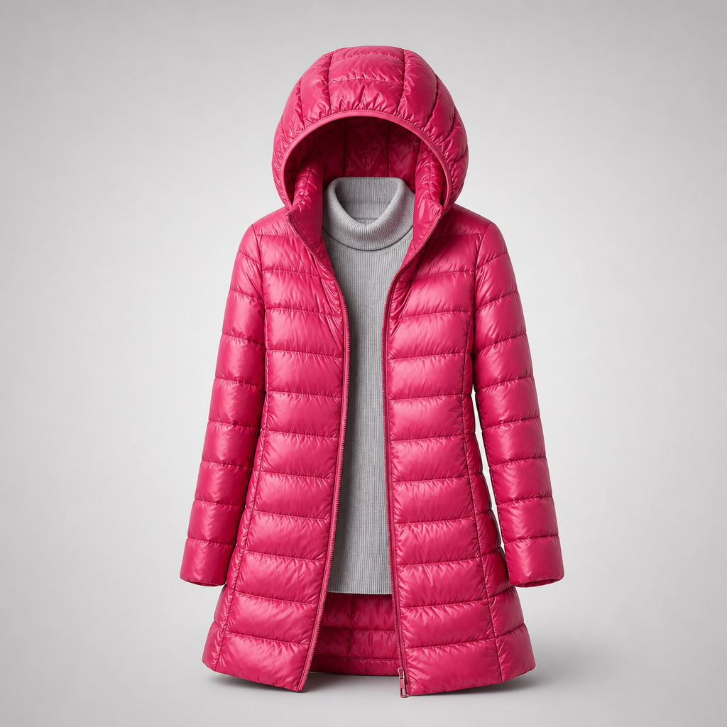Feathra | Veste légère à capuche amovible
