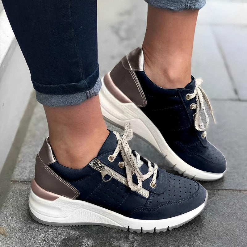 Chaussures Confort Orthopédiques à Zip Latéral
