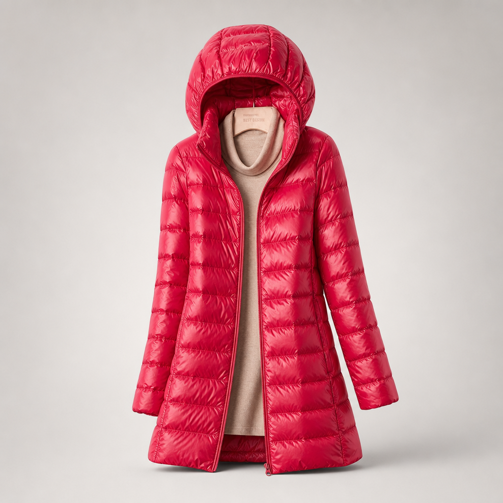 Feathra | Veste légère à capuche amovible