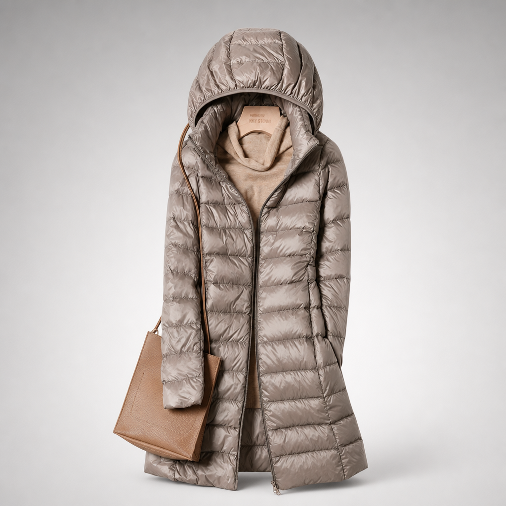 Feathra | Veste légère à capuche amovible