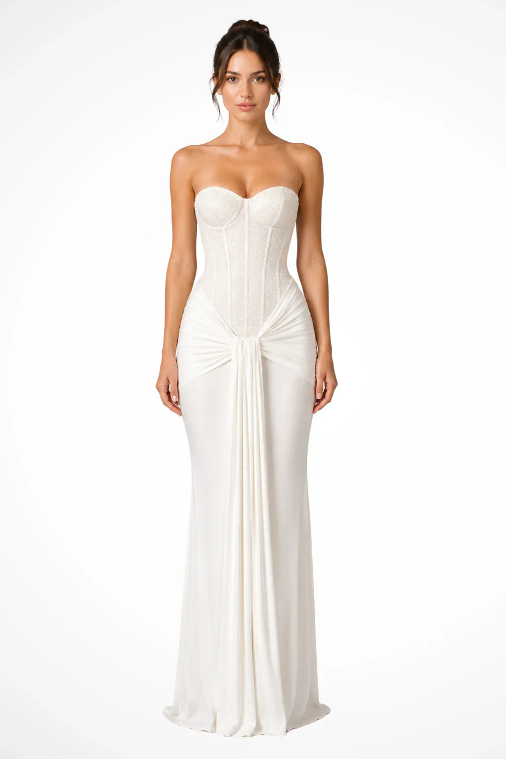 Jocelyn | Robe Longue Bustier Corset