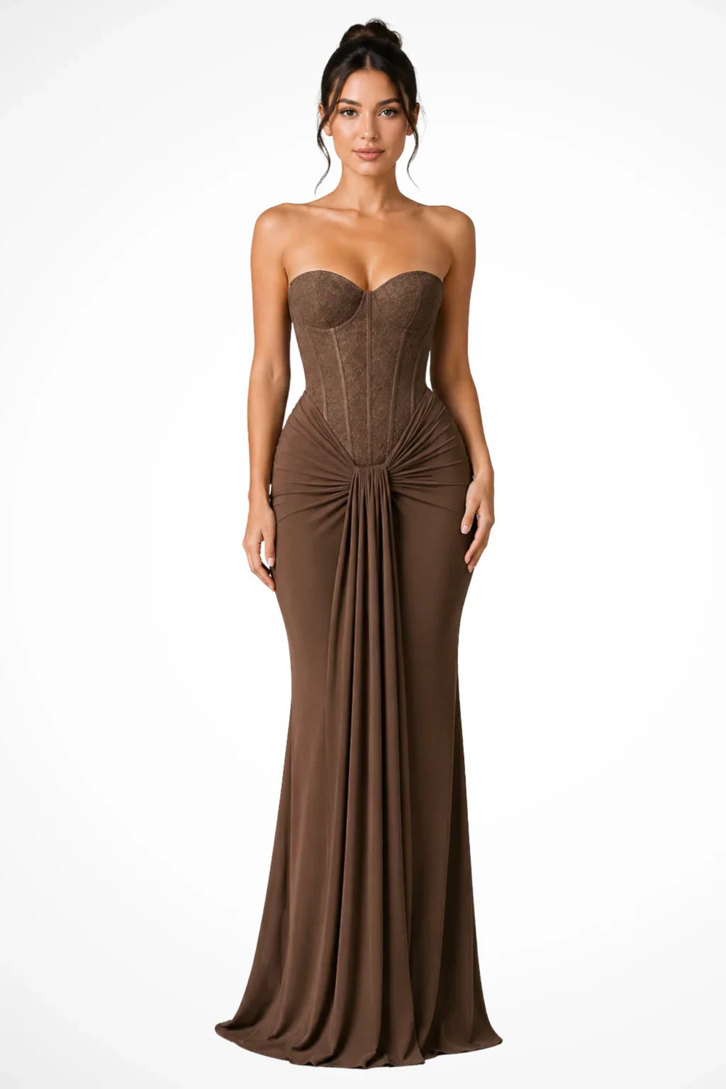Jocelyn | Robe Longue Bustier Corset