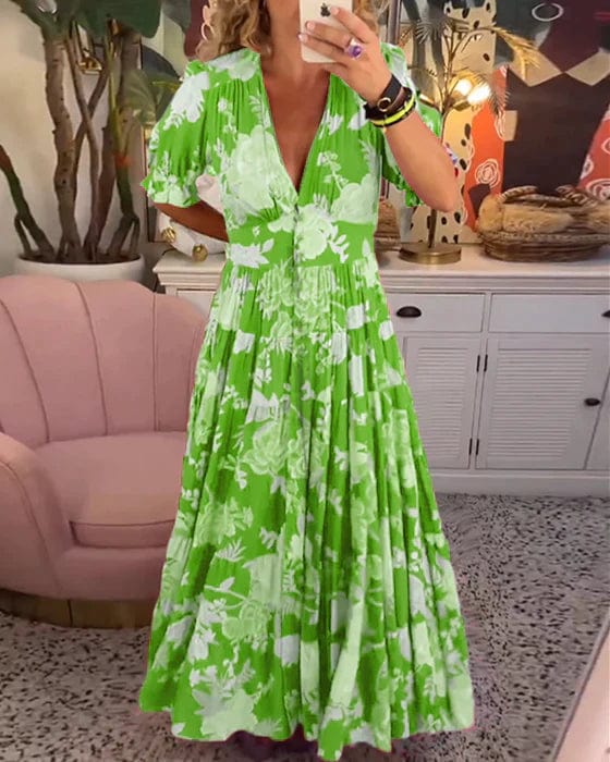 Sicile — Robe d’été fluide et élégante