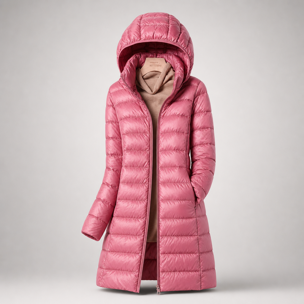 Feathra | Veste légère à capuche amovible