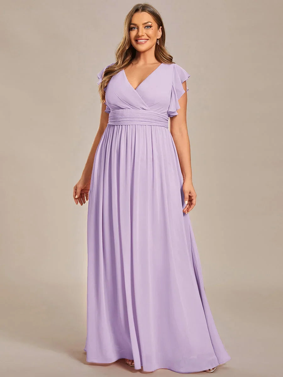 Robe Longue en Mousseline Dos Nu