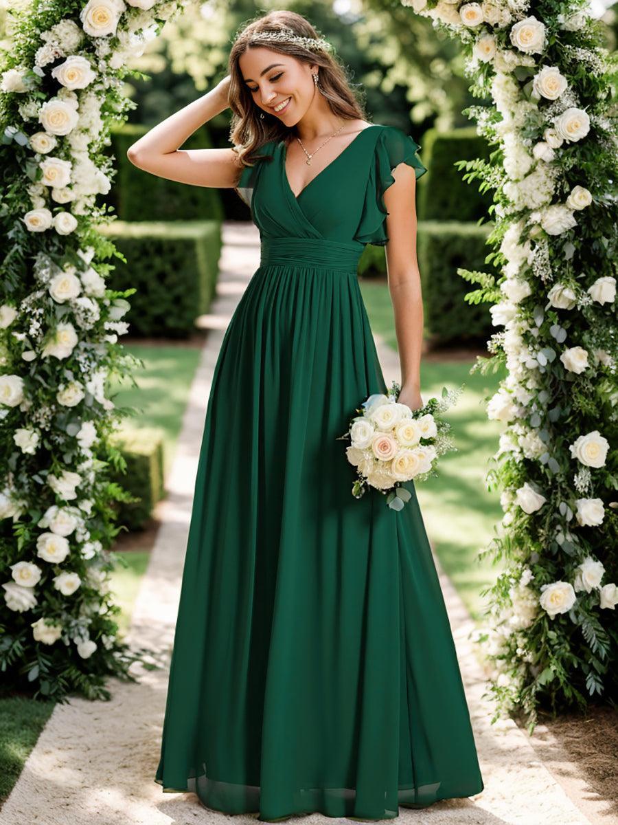 Robe Longue en Mousseline Dos Nu