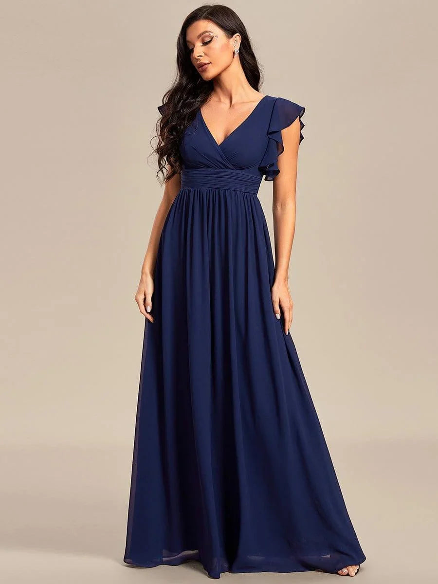 Robe Longue en Mousseline Dos Nu