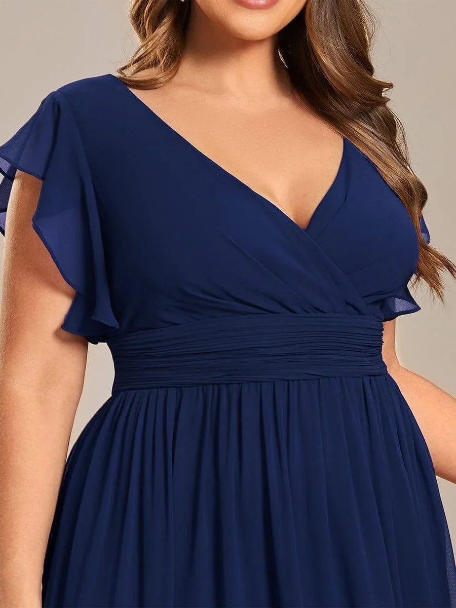 Robe Longue en Mousseline Dos Nu